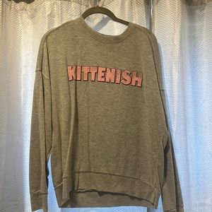 Kittenish Cozy Sweatshirt